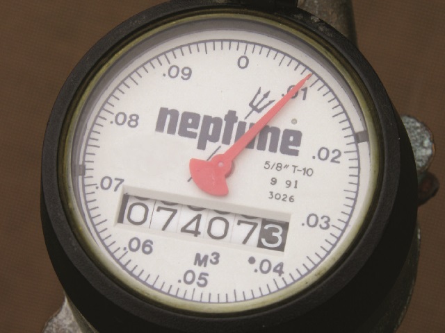 Checking your water meter regularly is an easy way to see if there might be a water leak.